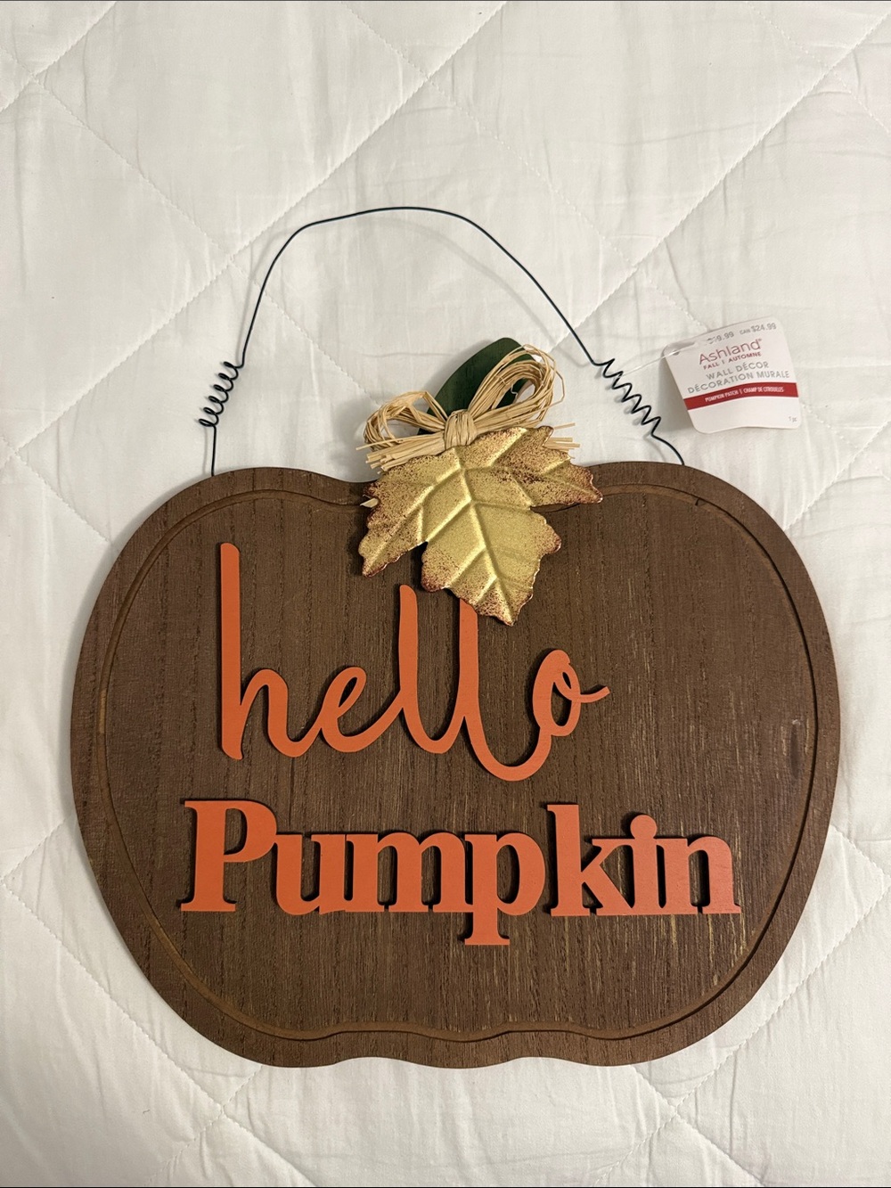 Hello Pumpkin Decor